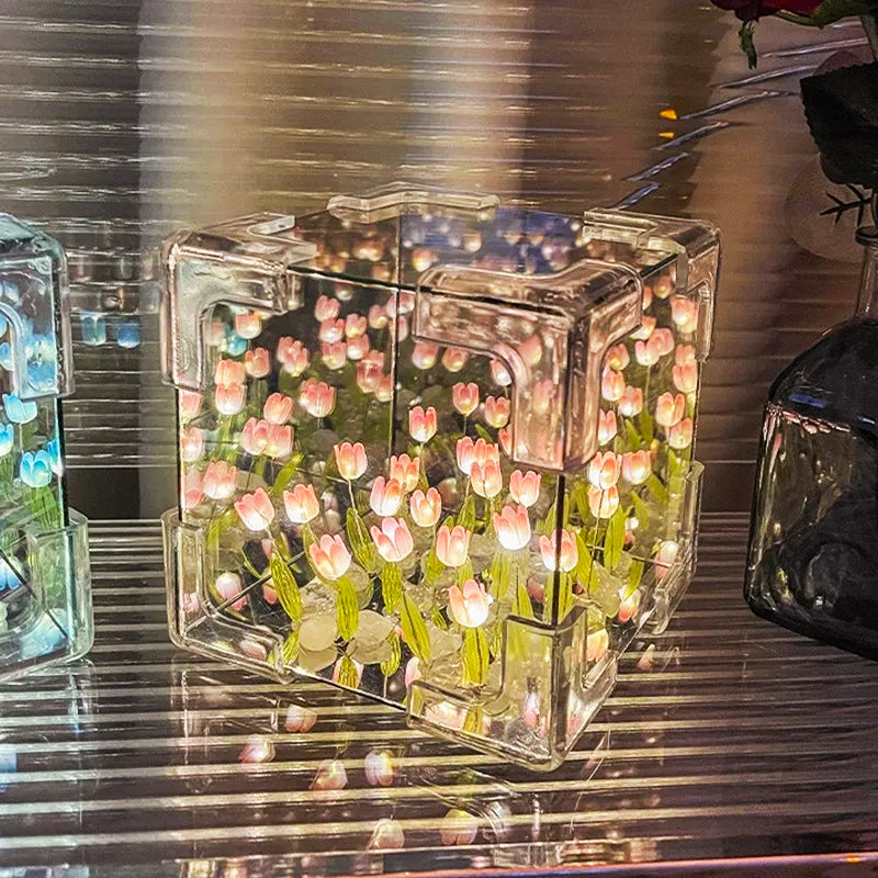 Tulip Lights Infinite Cube