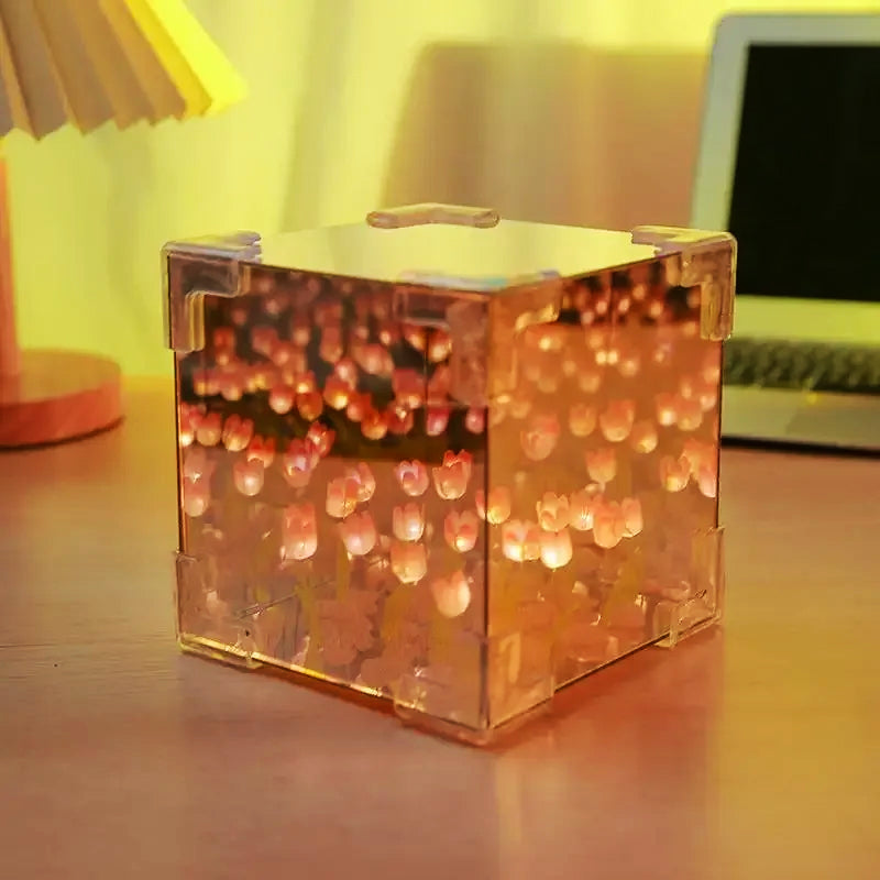 Tulip Lights Infinite Cube