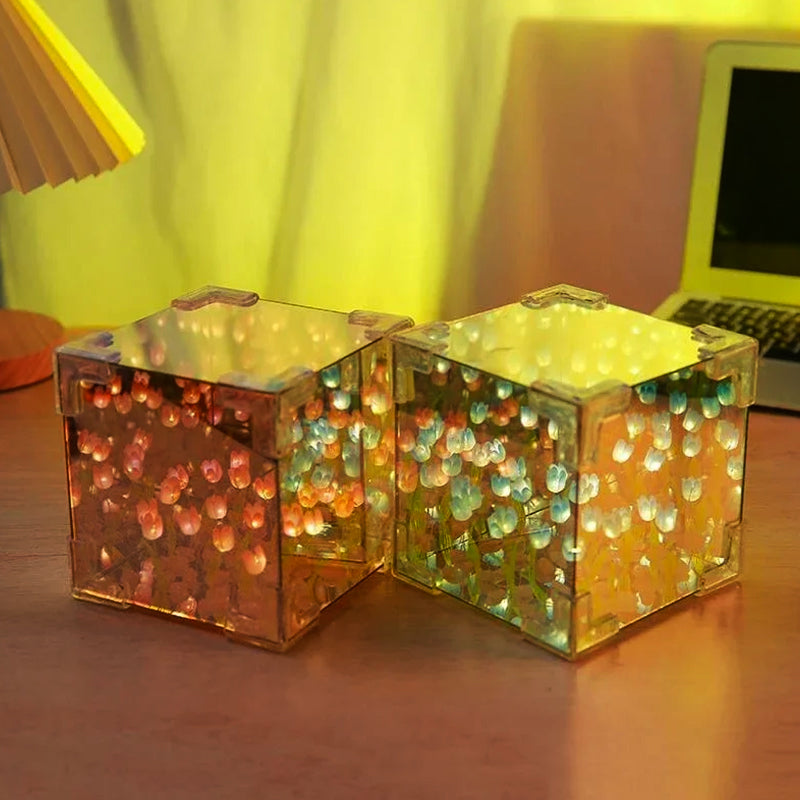 Tulip Lights Infinite Cube