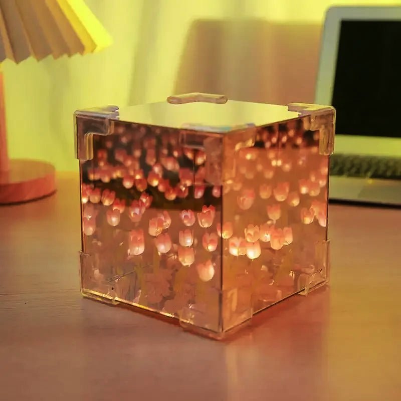 Tulip Lights Infinite Cube