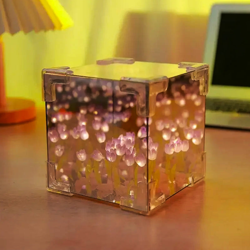 Tulip Lights Infinite Cube