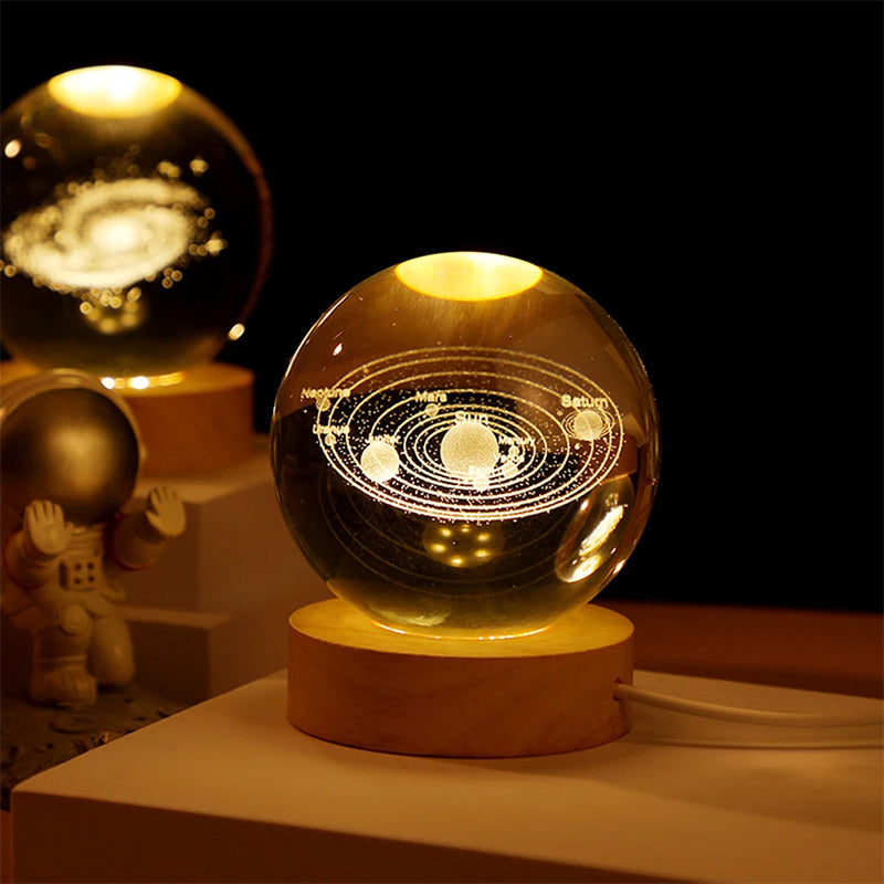 3D Crystal Ball Lamp