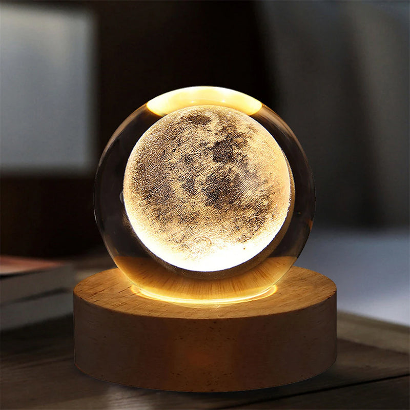 3D Crystal Ball Lamp