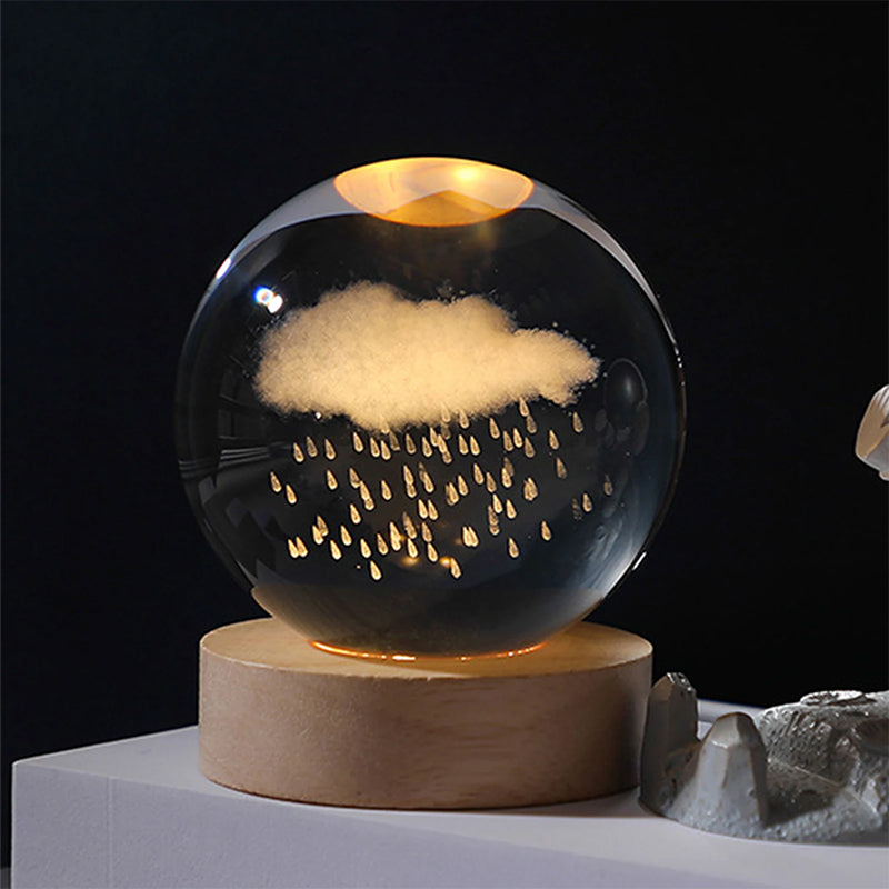 3D Crystal Ball Lamp