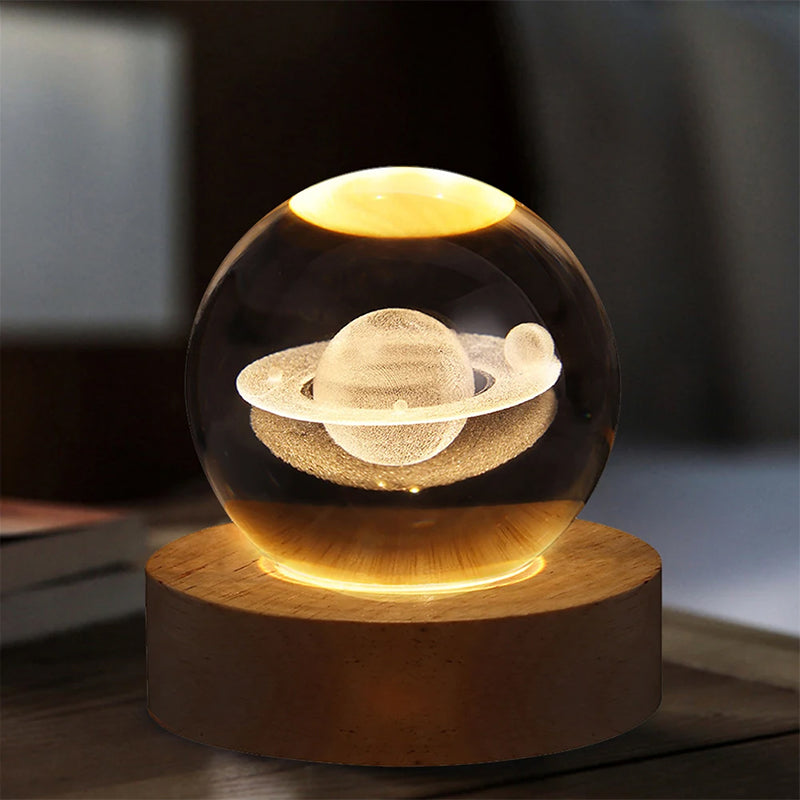 3D Crystal Ball Lamp