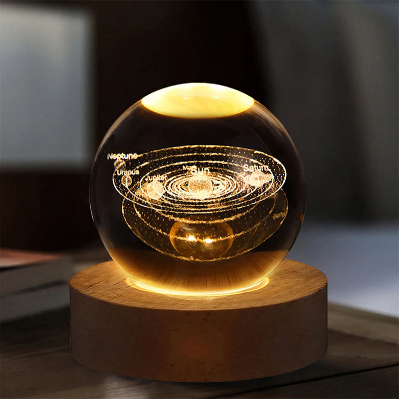 3D Crystal Ball Lamp