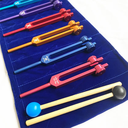 Chakras Healing Tuning Forks Set