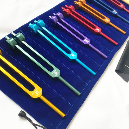 Chakras Healing Tuning Forks Set