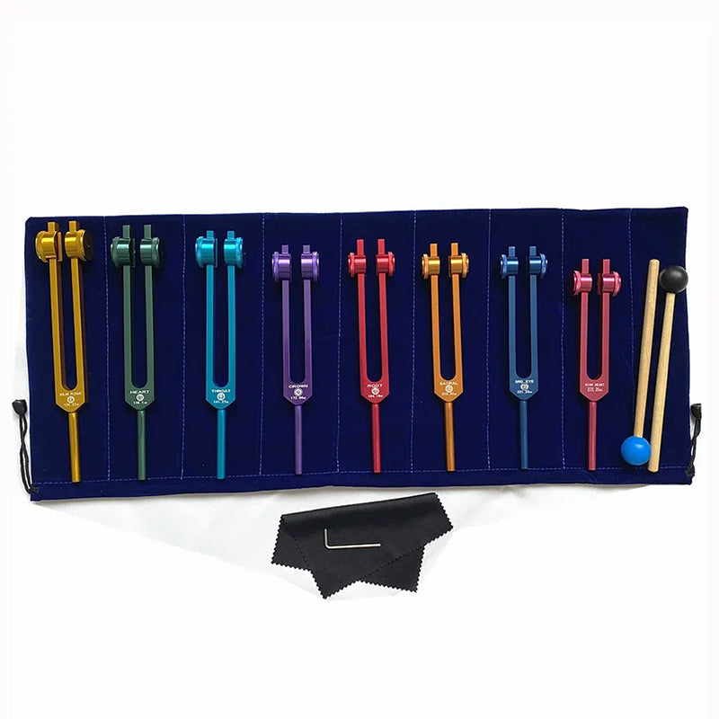 Chakras Healing Tuning Forks Set