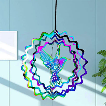 Color Flow Wind Spinner