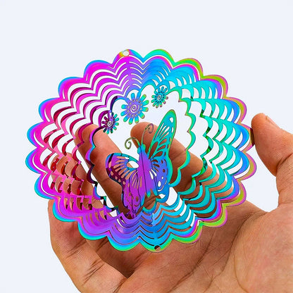 Color Flow Wind Spinner