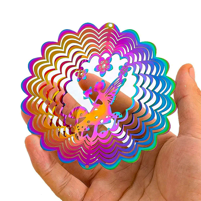 Color Flow Wind Spinner