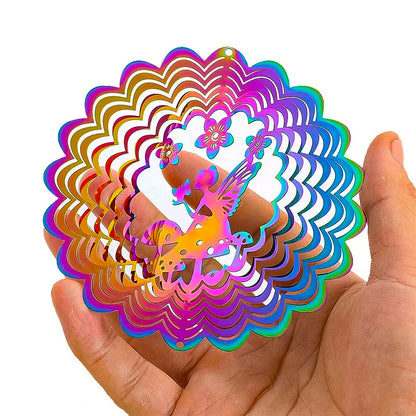 Color Flow Wind Spinner