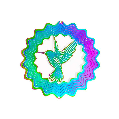 Color Flow Wind Spinner