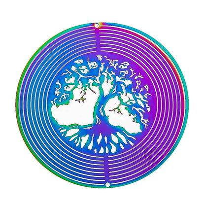 Color Flow Wind Spinner