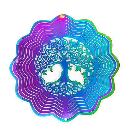 Color Flow Wind Spinner