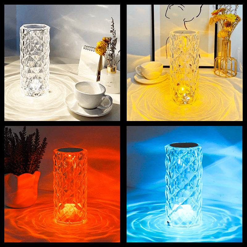 Colourful Prismatic Table Light