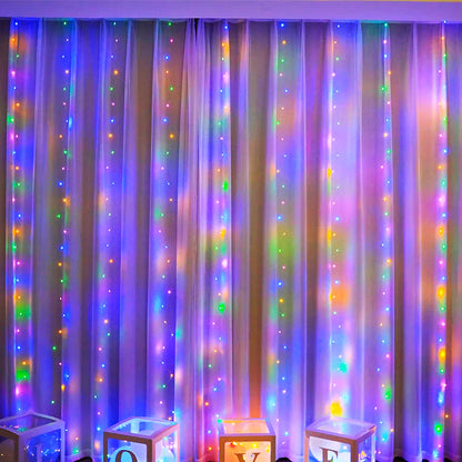 LED Lights Magic Curtain