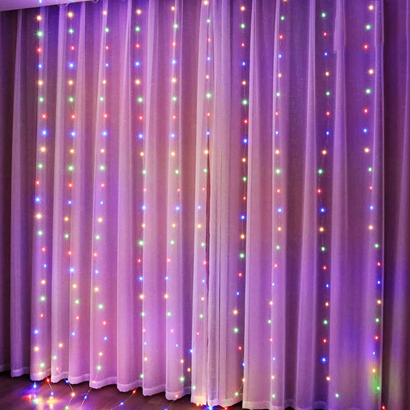 LED Lights Magic Curtain