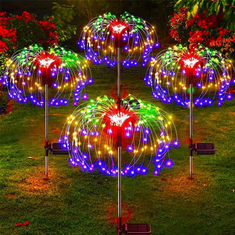 LED Solar Firework Lights