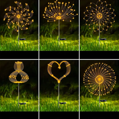 LED Solar Firework Lights