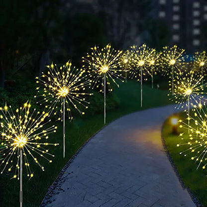 LED Solar Firework Lights