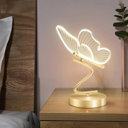 Nordic LED Butterfly Table Lamp