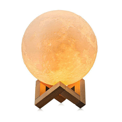 Rechargeable Moon Desk Lamp