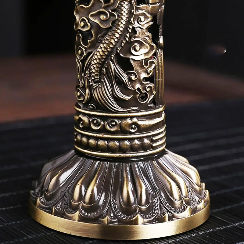 Retro Column Vertical Incense Burner