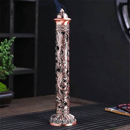 Retro Column Vertical Incense Burner