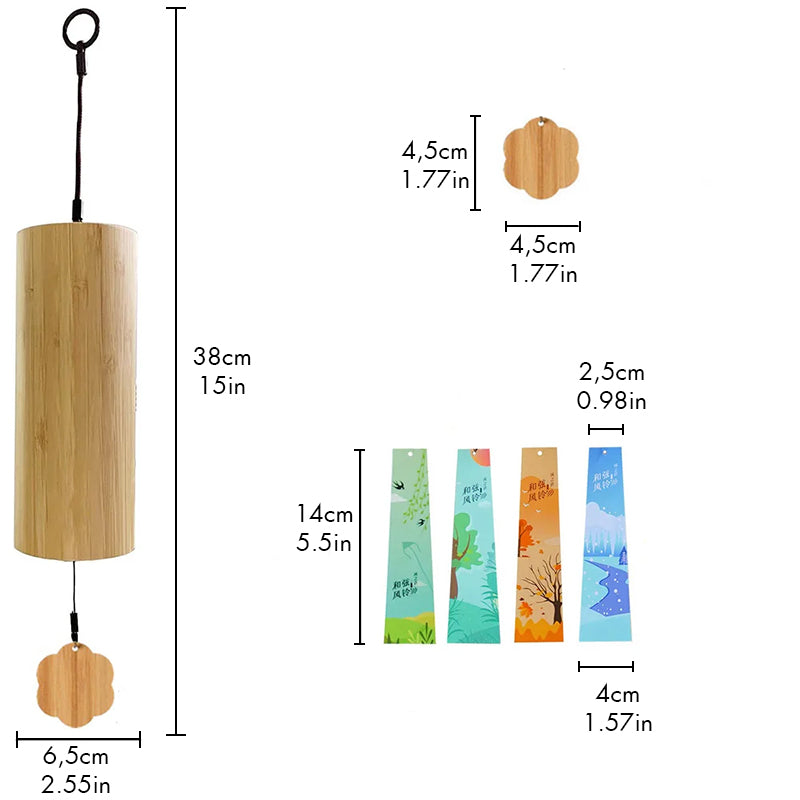 Serenity Bamboo Wind Chime