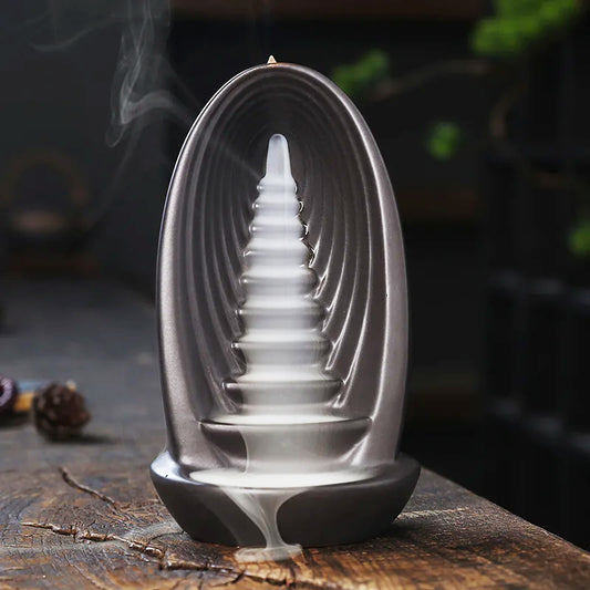 Stairway Waterfall Incense Burner