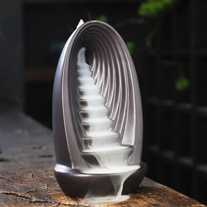 Stairway Waterfall Incense Burner