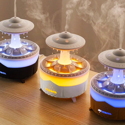 UFO Raindrop Aroma Difuser and Air Humidifier