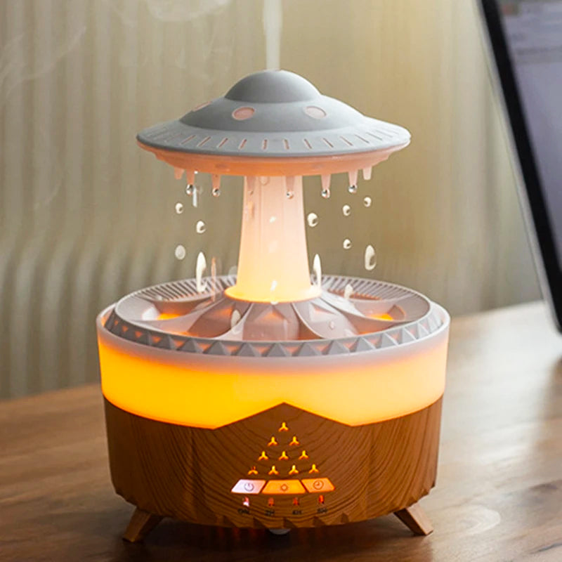 UFO Raindrop Aroma Difuser and Air Humidifier