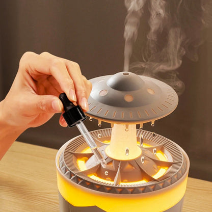 UFO Raindrop Aroma Difuser and Air Humidifier